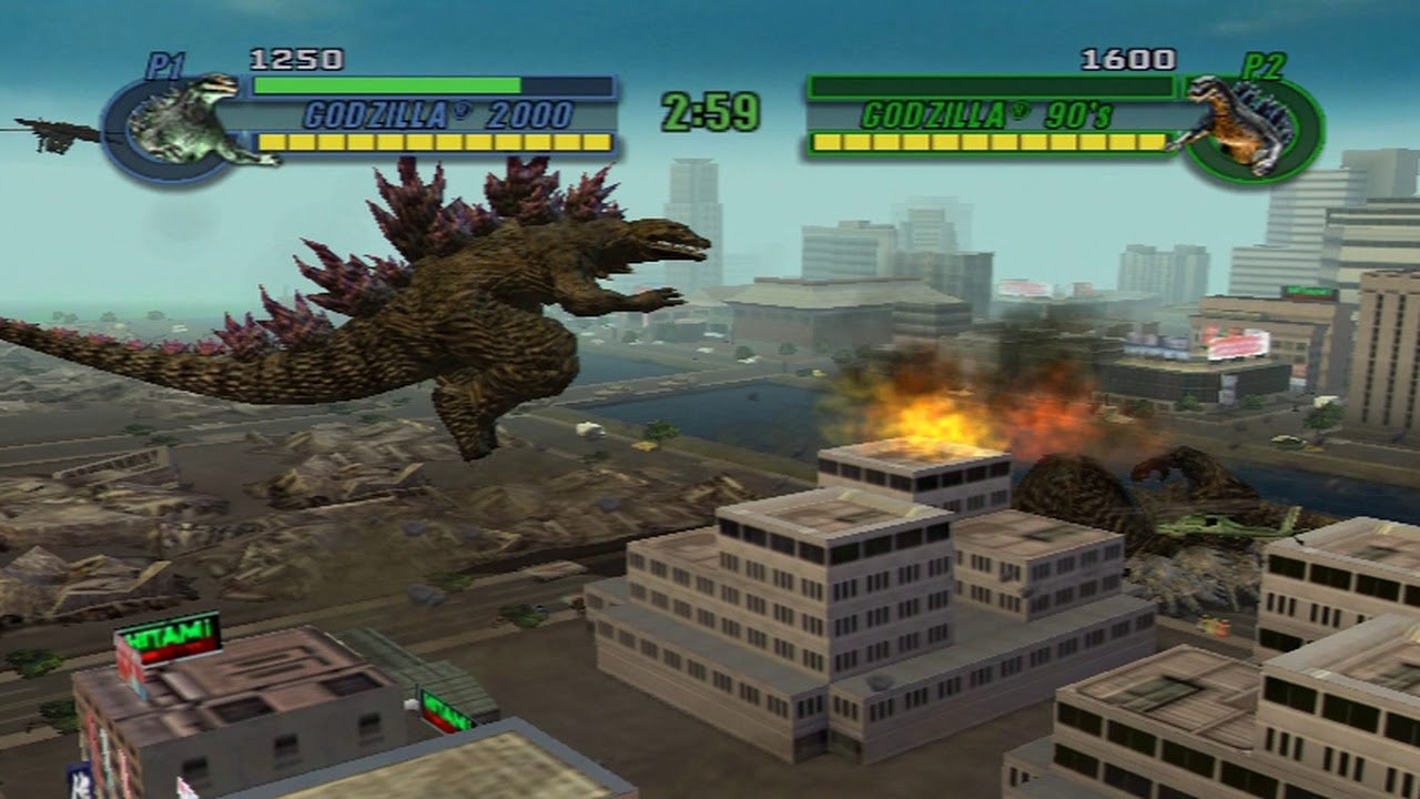 Godzilla video shop games