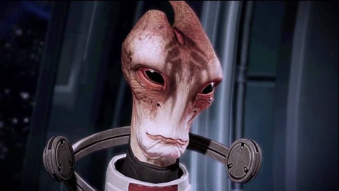 Mass Effect 2's brilliant character Mordin.