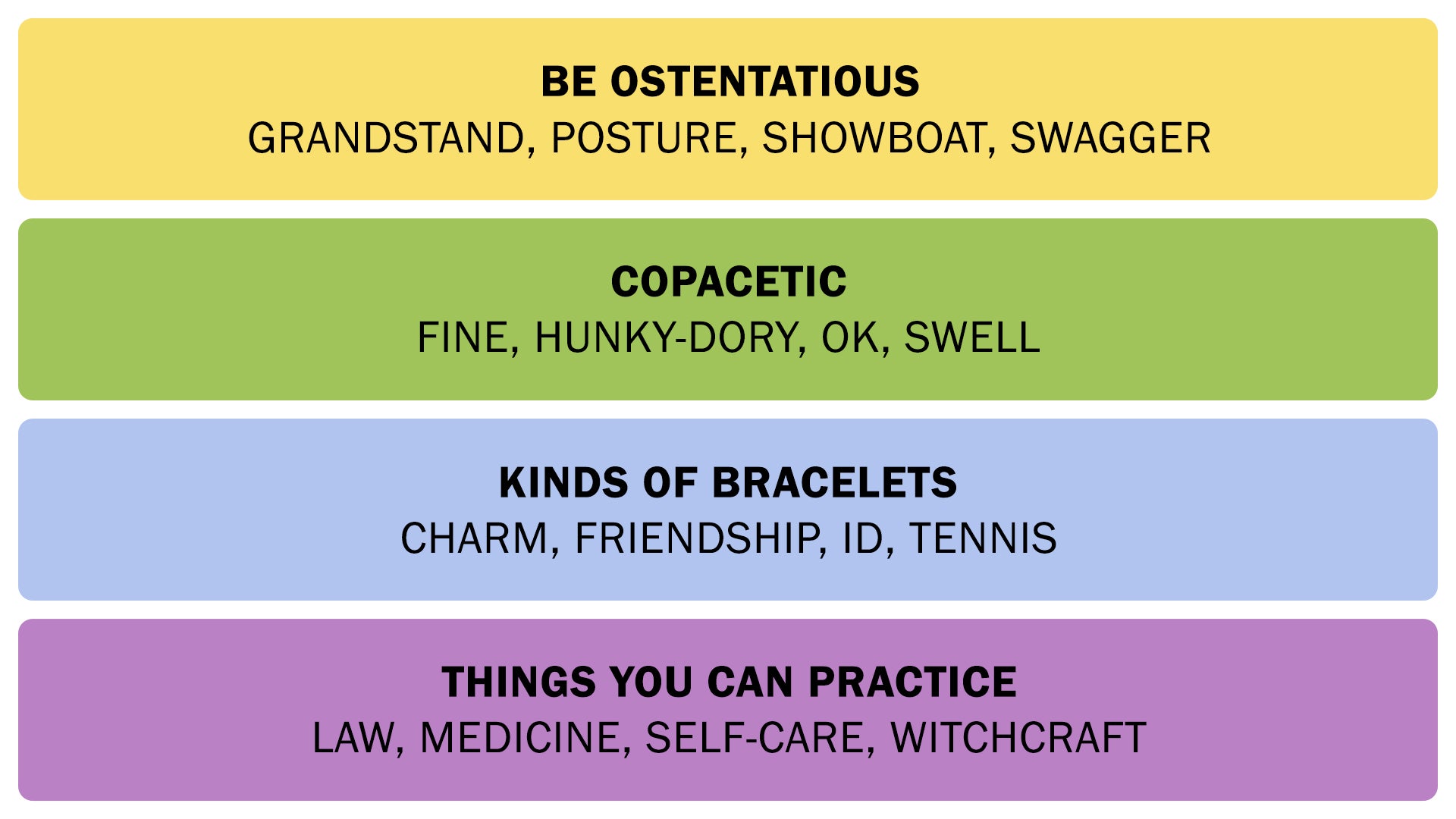 The Connections answers on June 3, 2025. - 3