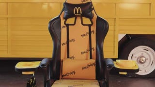 McDonald’s prezentuje fotel dla graczy - z uchwytem na frytki i podgrzewaczem do burgerów