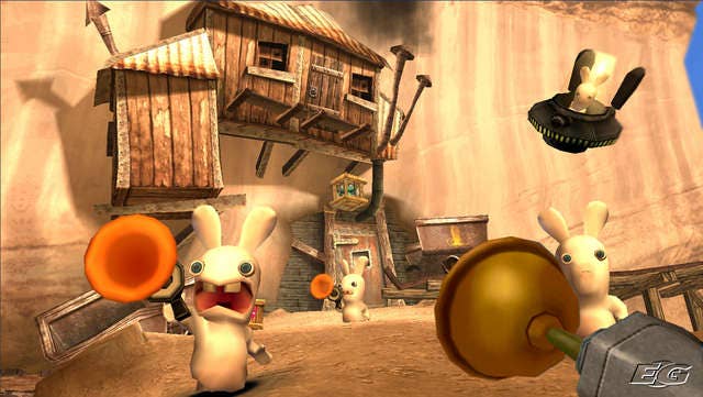 Nintendo Ds Ravin Rabbids Gameplay Rabbids Invasion Game Wii Buy Nintendo DS Rayman Raving Rabbids 2