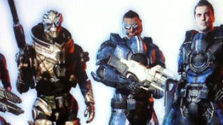 Picture shows additional character costumes from ME3 From Ashes DLC