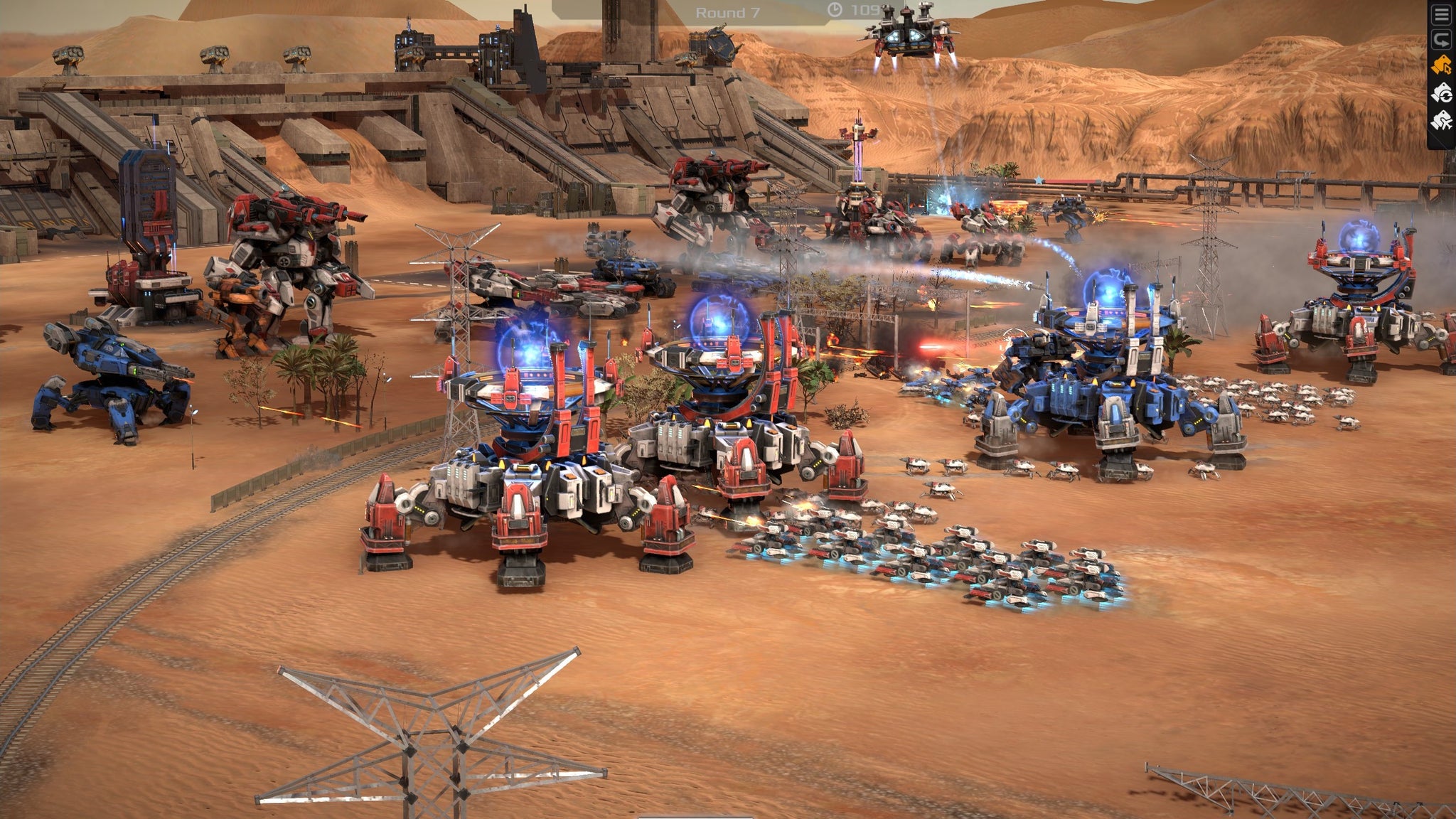 Some more mechs doing some good mechanised violence in Mechabellum. - 5