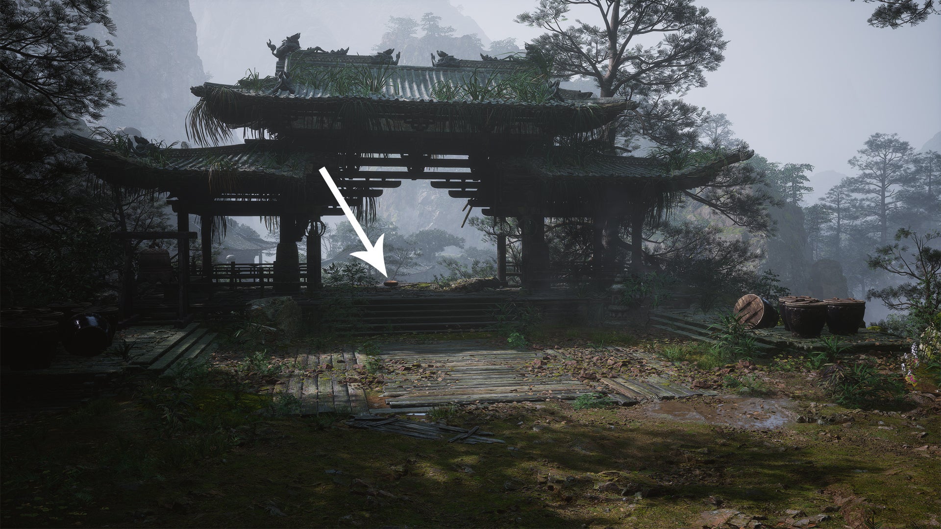The Arbor meditation spot in Black Myth Wukong. - 3