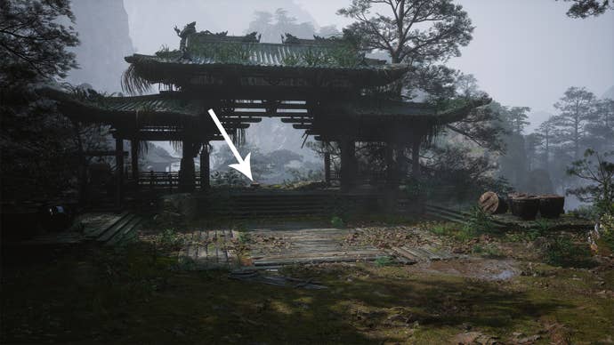 The Arbor meditation spot in Black Myth Wukong.