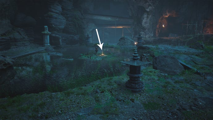 The Carvings meditation spot in Black Myth Wukong.