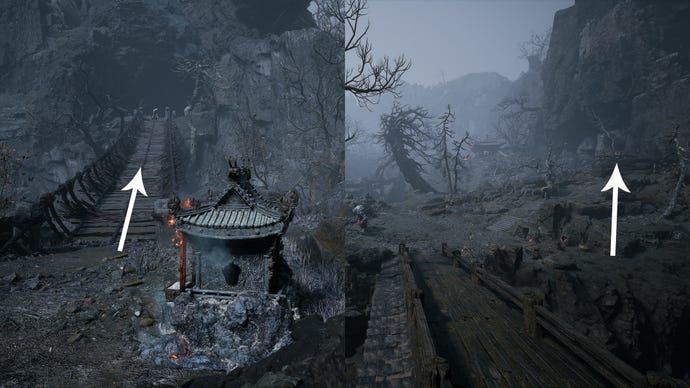 The Relief meditation spot in Black Myth Wukong.