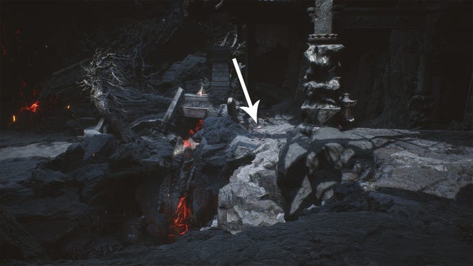 The Screen meditation spot in Black Myth Wukong.