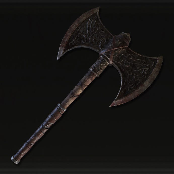 Icon of the Messmer Soldier’s Axe in Elden Ring: Shadow Of The Erdtree.