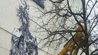 Graffiti artists paint giant Raiden murals ahead of Metal Gear Rising launch