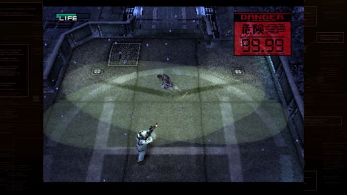 MGS Master Collection screenshot of some top-down combat