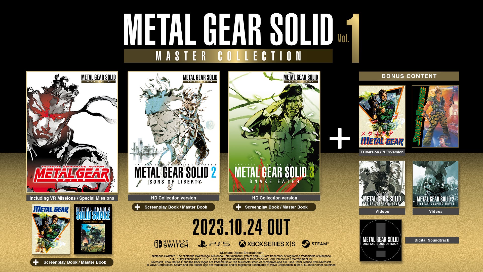 Metal Gear Solid comes to Switch with the Master Collection Vol. 1 this October - 4
