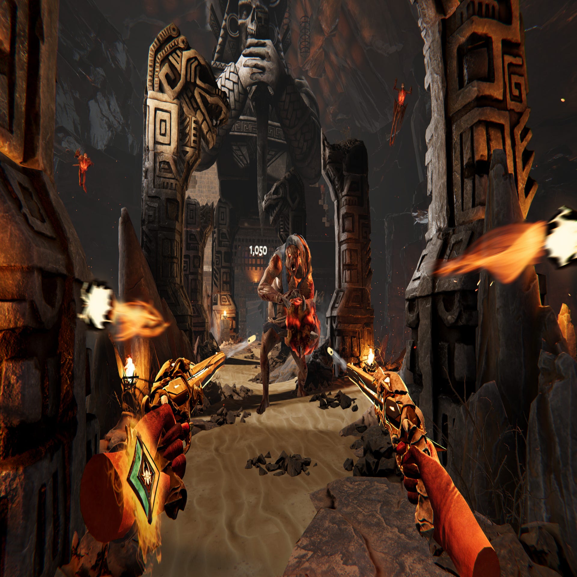 Metal: Hellsinger VR re-tools the rhythm shooter for headbanging in a headset