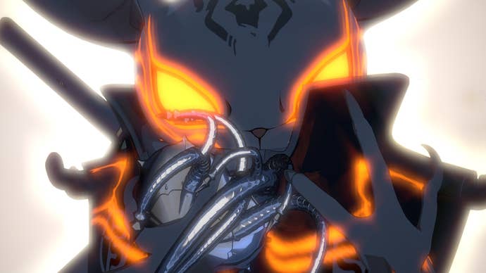 Heismay in Metaphor ReFantazio, embracing his anxiety and unlocking a new Archetype by ripping a mechanical heart out of his chest