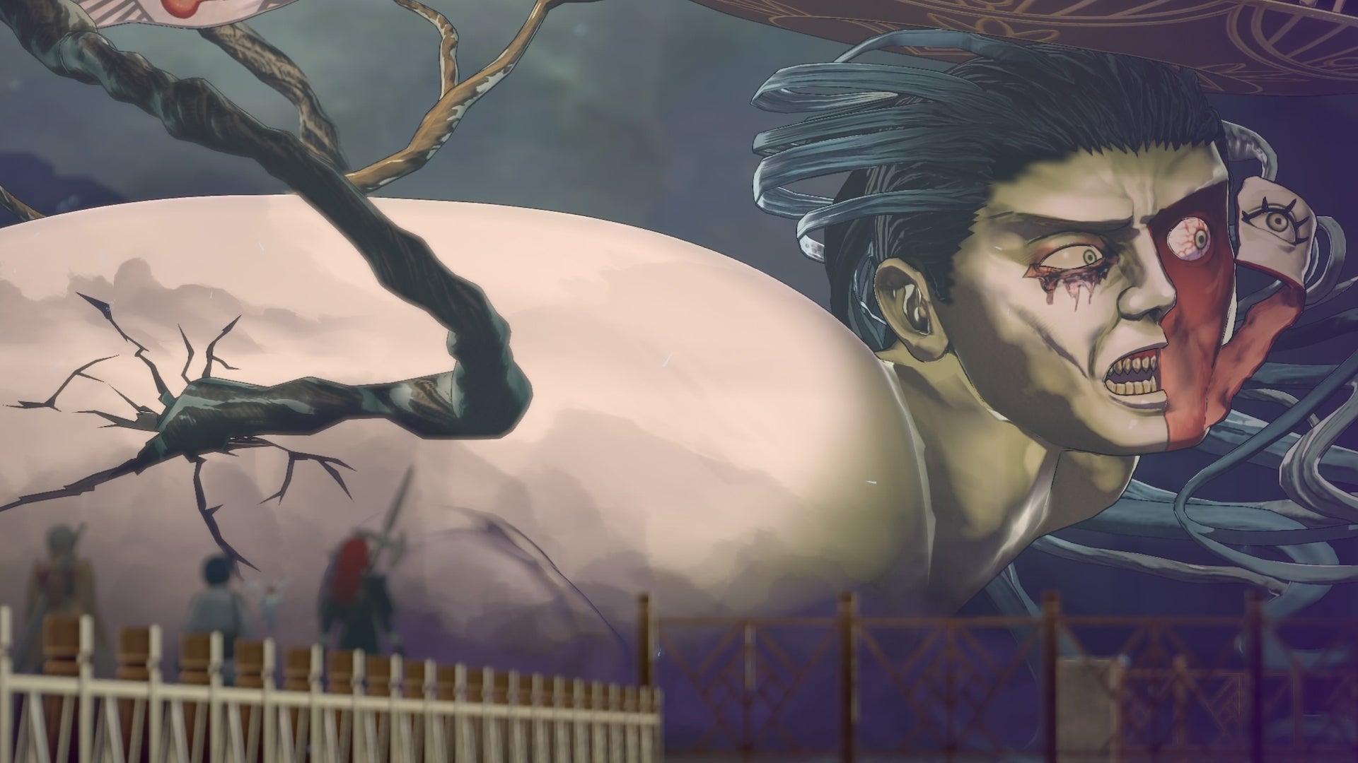 metaphor refantazio cinematic shot homo avades