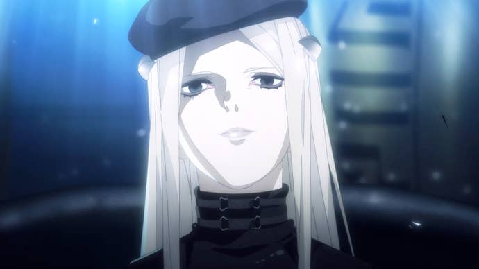 More from his anime introduction cutscene in Metaphor ReFantazio