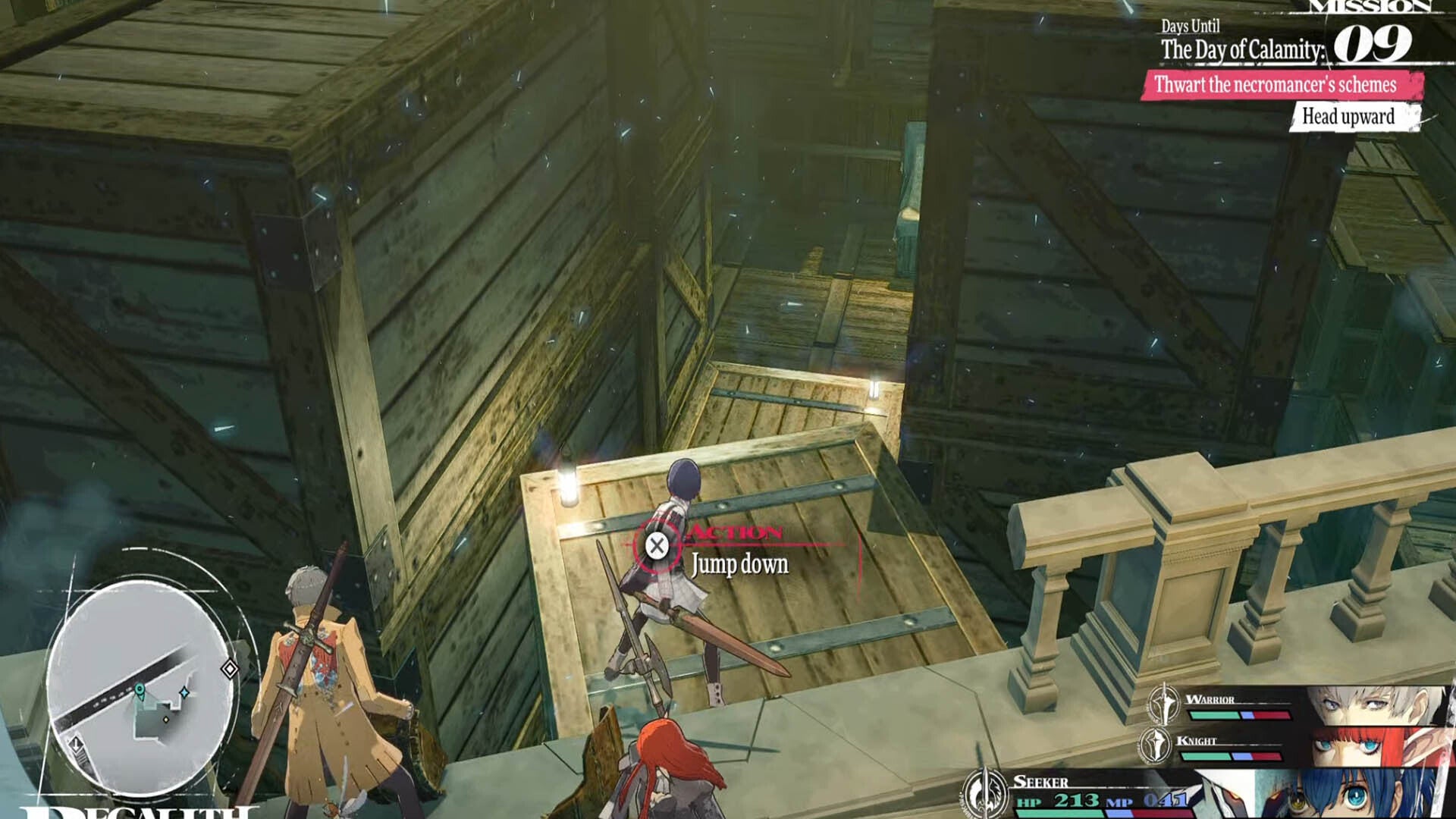 metaphor refantazio regalith grand cathedral altar chamber box area third drop down point