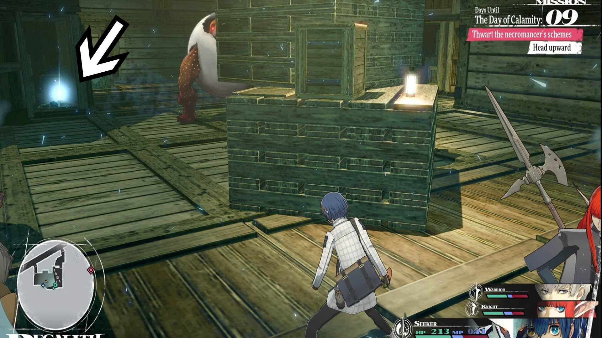 metaphor refantazio regalith grand cathedral altar chamber item in crate by big enemy