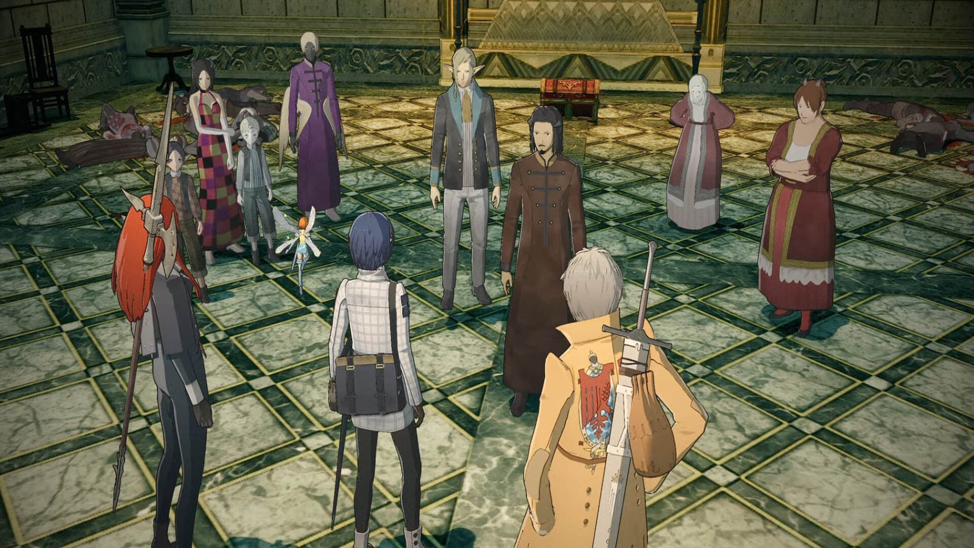 metaphor refantazio regalith grand cathedral prayer chamber hostages