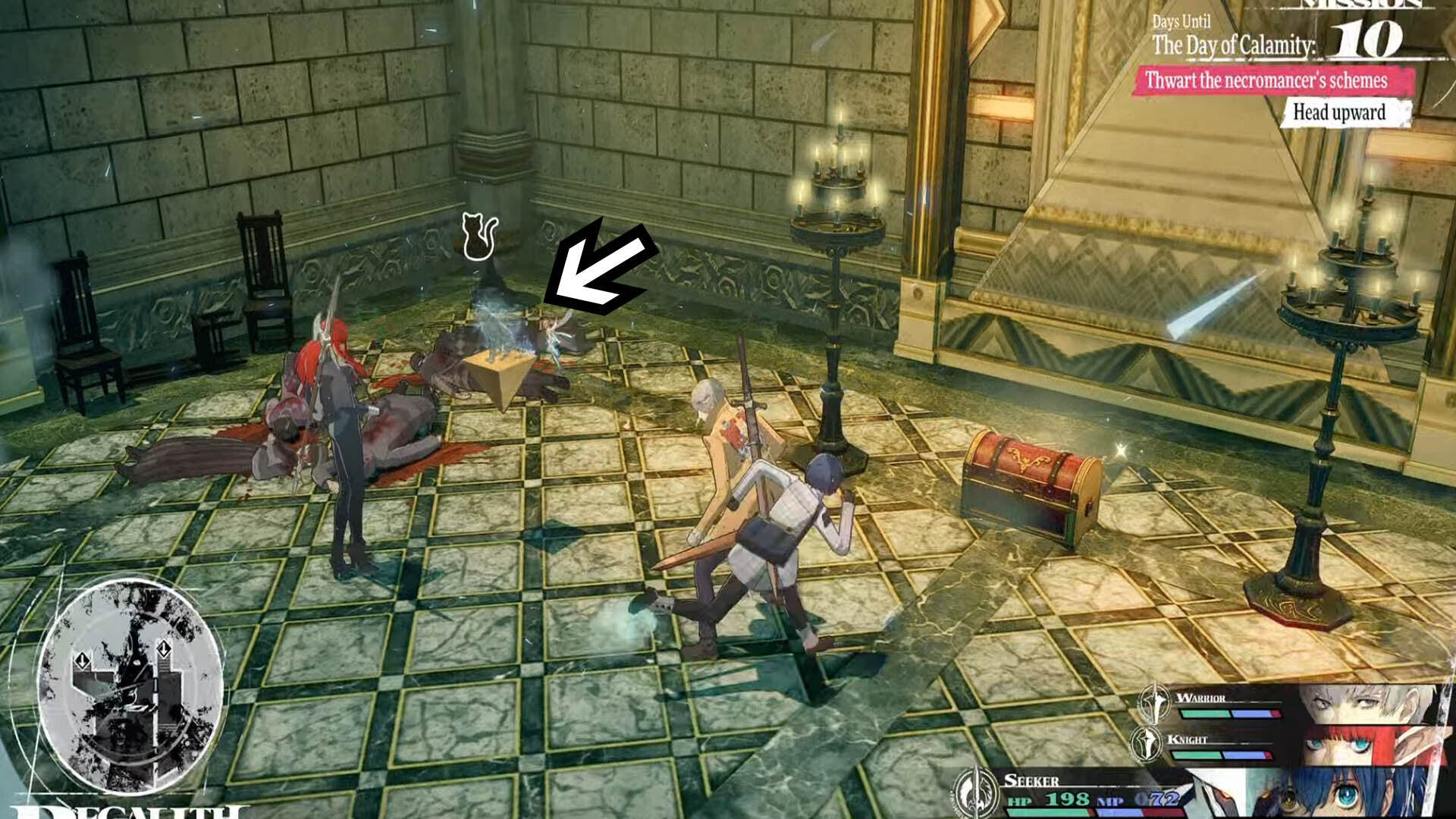 metaphor refantazio regalith grand cathedral prayer chamber more&rsquo;s cat mirage