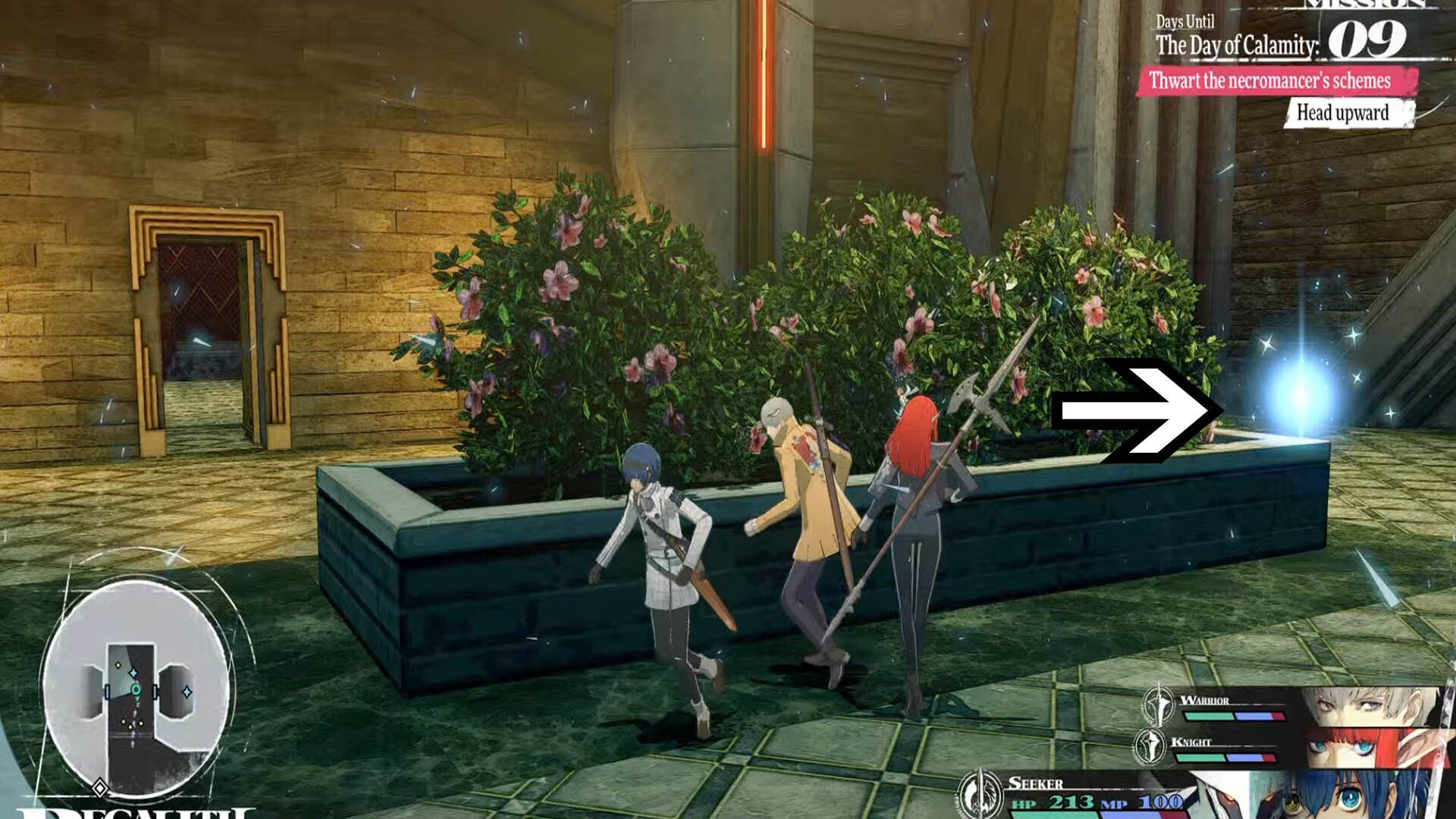 metaphor refantazio regalith grand cathedral servant&rsquo;s chamber neon mushroom location on flower bed