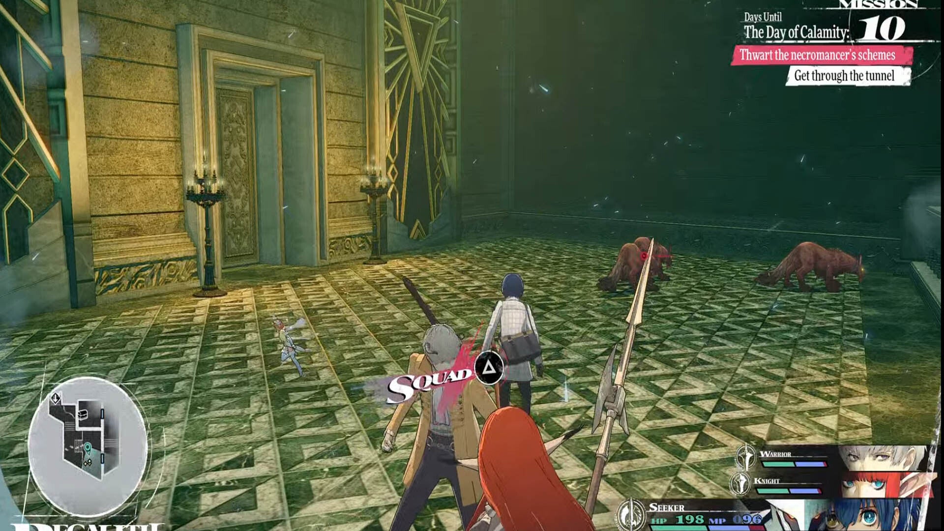 metaphor refantazio regalith grand cathedral watchdog hundo trio guarding door