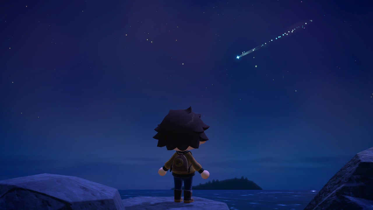 Animal Crossing New Horizons Sternschnuppen mit Eufemia beobachten, Sternensplitter bekommen