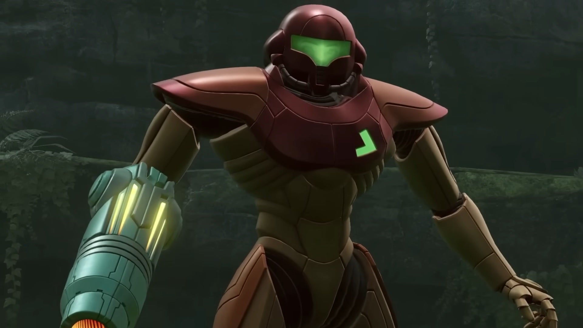 Samus in Metroid Prime Remastered