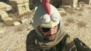 Here's a better look at the chicken hat in Metal Gear Solid 5: The Phantom Pain 