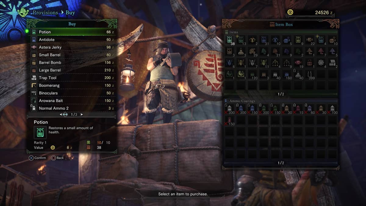 Monster Hunter World item crafting: How item combinations work and