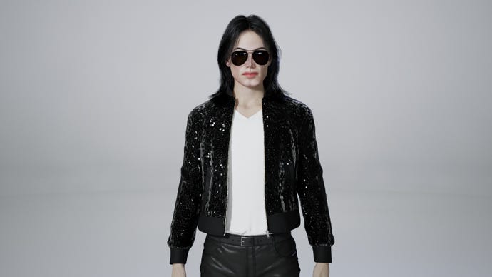 Un personaje en Inzoi que se parece mucho a Michael Jackson.
