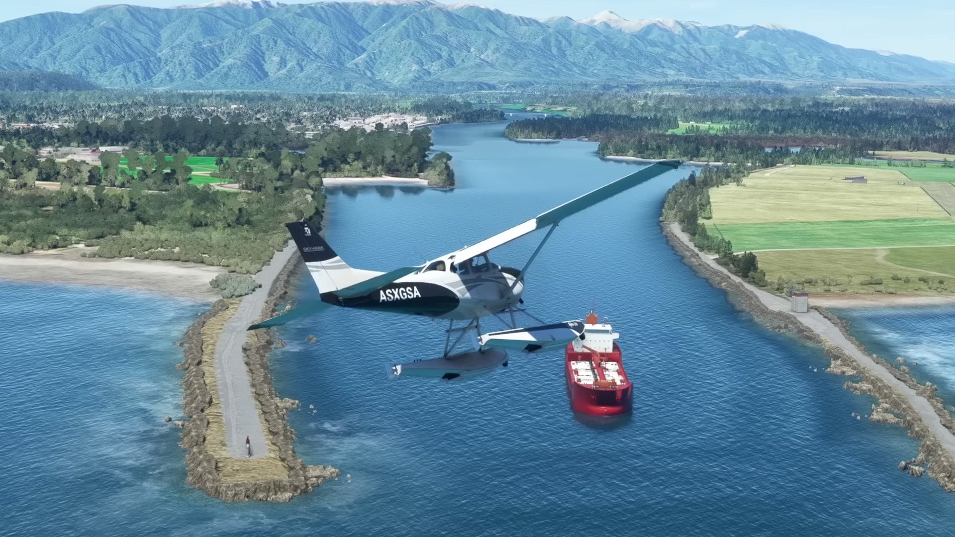 Microsoft Flight Simulator update adds new airports and points of