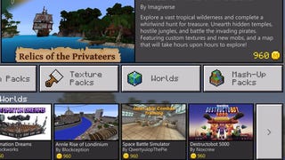 Microsoft reveals Minecraft Store with virtual currency