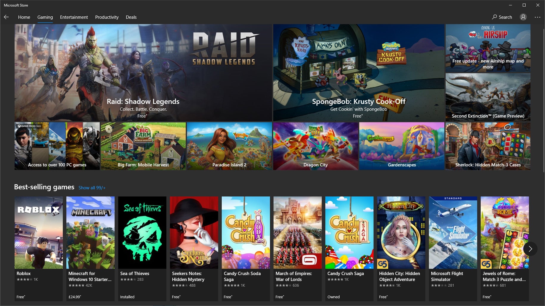 All Microsoft Games Online