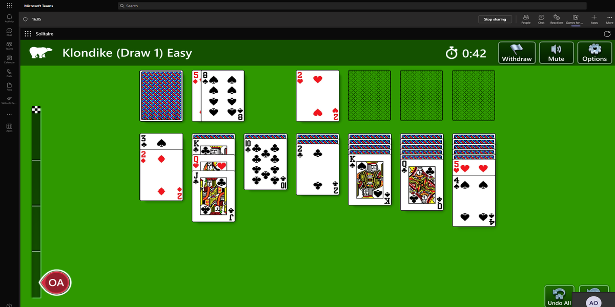 Solitaire — Microsoft Apps