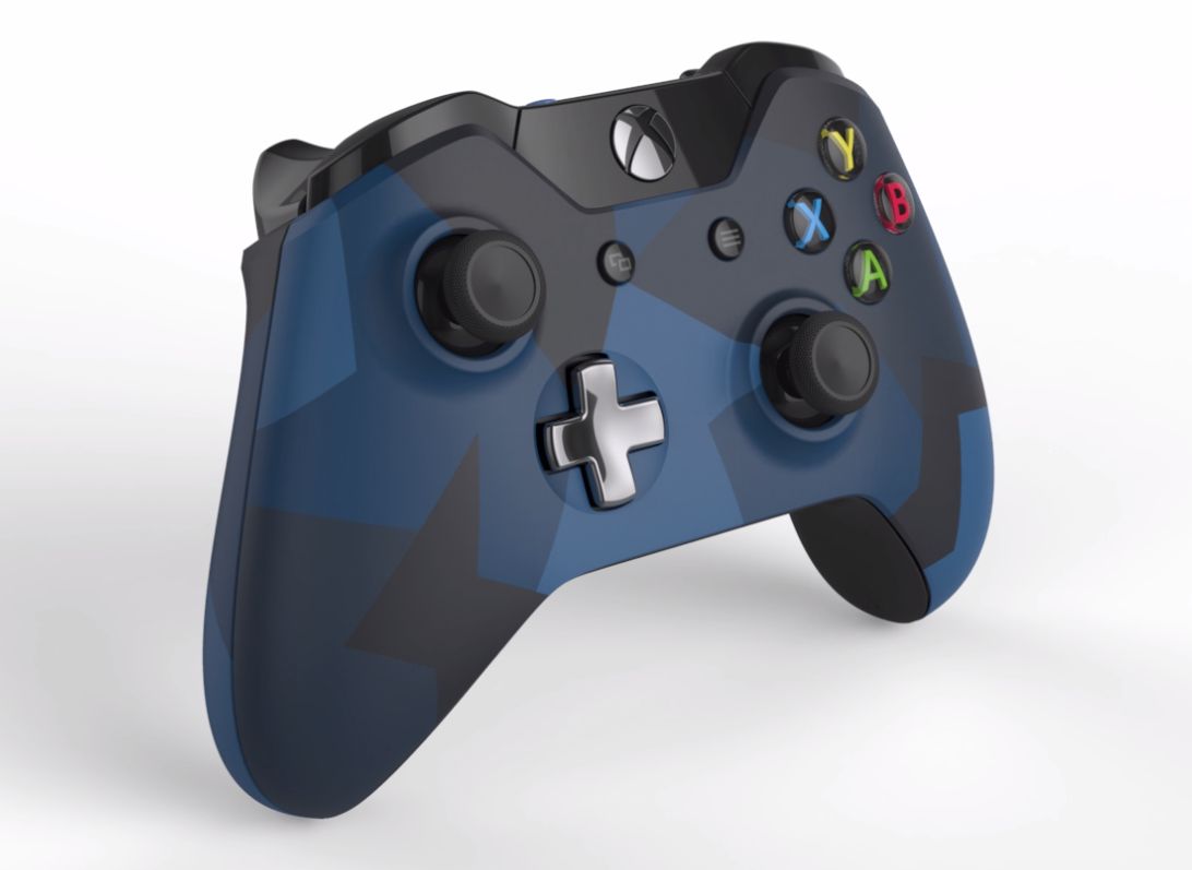 Xbox one wireless shop controller midnight forces