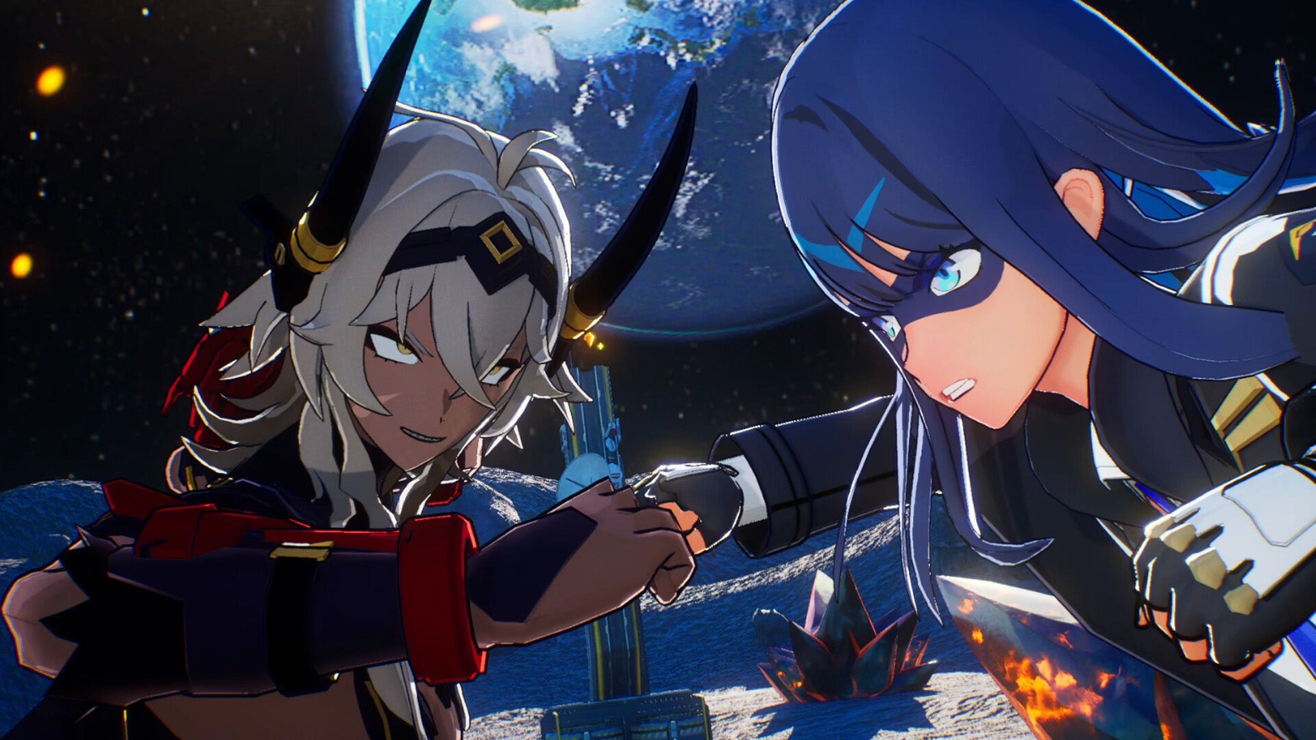 Mightreya is a crunchy, meaty, complicated anime-superhero fusion of Devil May Cry and Gravity Rush