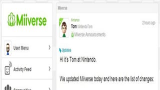 Miiverse now allows you to post 200 word messages to friends and followers
