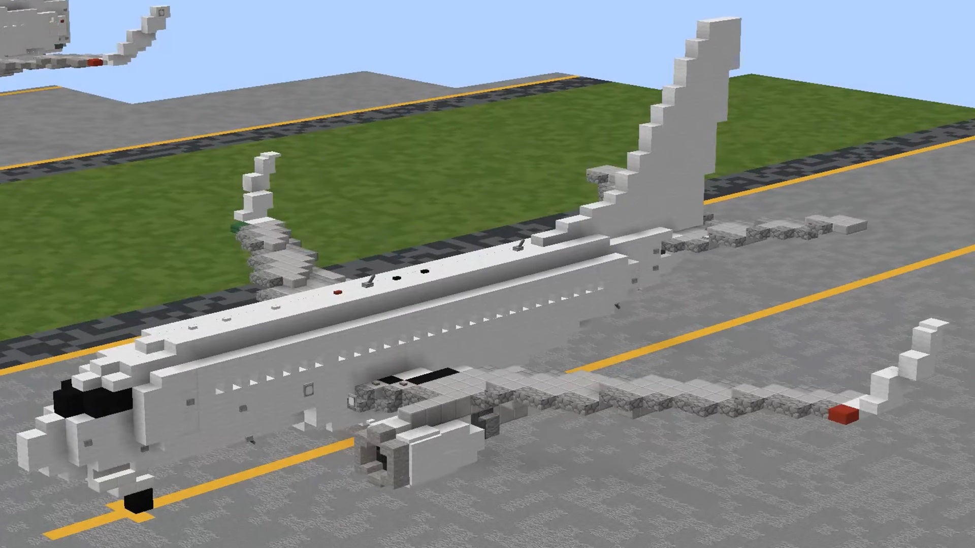 A Boeing 737-700, brought to life in Minecraft by YouTube channel Aeroteam. - 38