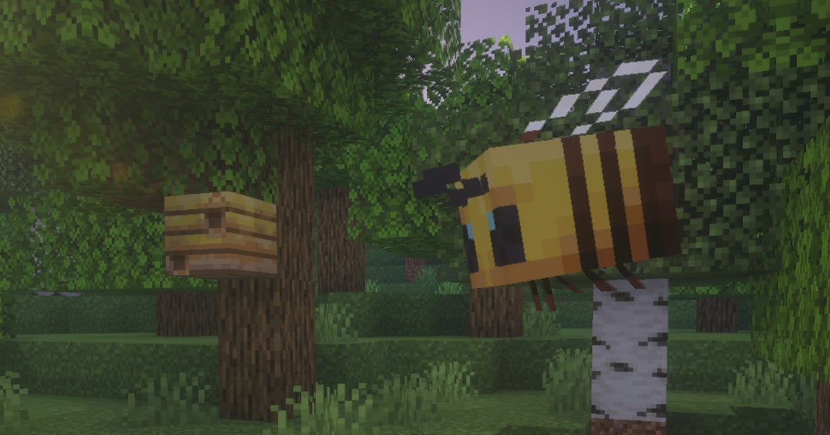 Images Of Minecraft Bee Minecraft Bees: How To Find Bees And Harvest