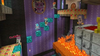Minecraft console version update adds stained glass, trapdoors