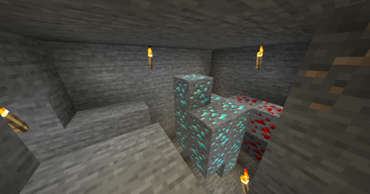Minecraft Dimmonds Minecraft diamonds | Where to find diamond ore | VG247