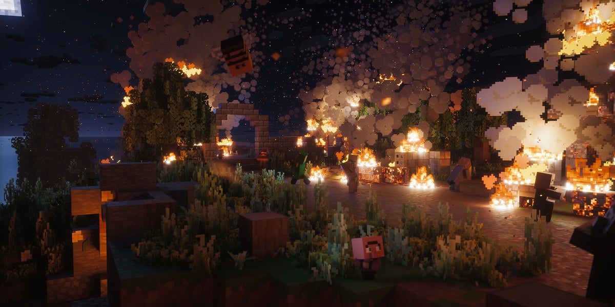 Minecraft Dungeons 2 will dungeon-crawl through the blockworld yet again when it launches later this year