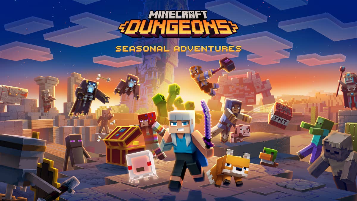 Minecraft dungeons game online pass release date