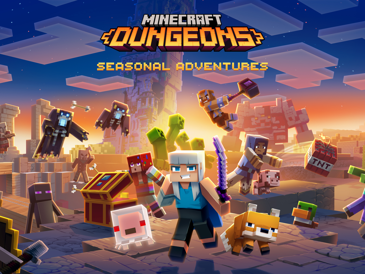 Minecraft Dungeons is getting seasons a battle pass and more VG247
