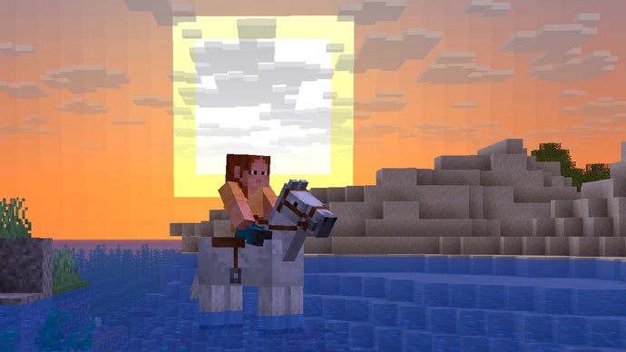 Konie w Minecrafcie wreszcie nauczą się pływać, ale to nie jedyna rewolucja w Mounts of Mayhem