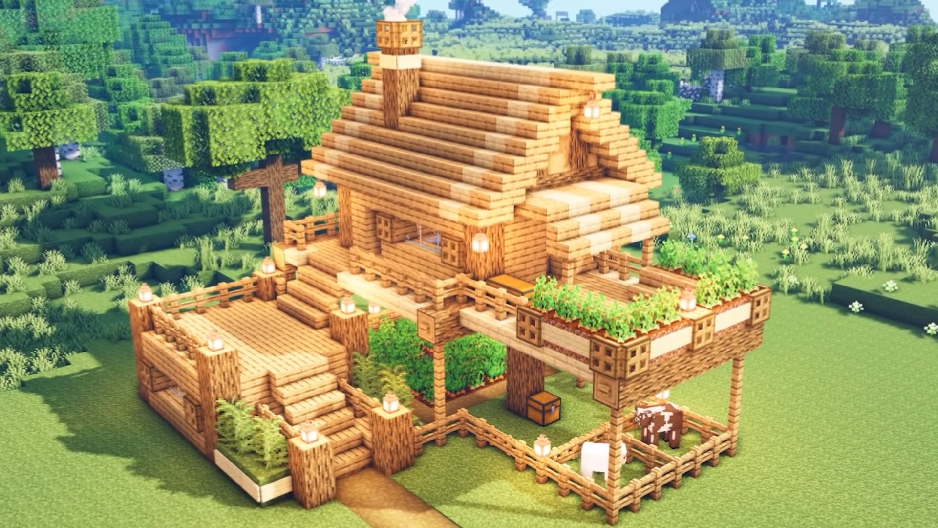 Minecraft simple deals house designs