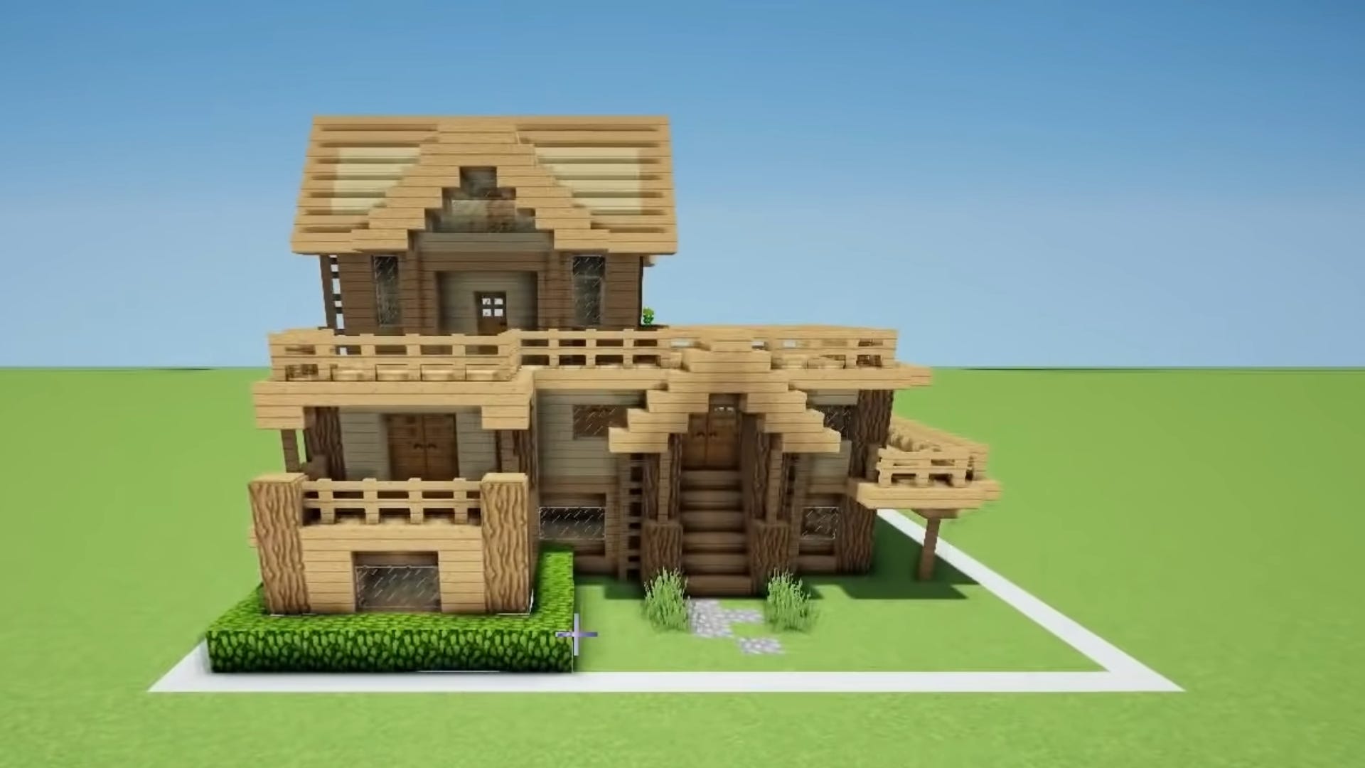 Minecraft Example Homes Minecraft House Blueprints Xbox 360 Step By Step