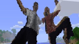 Dude hacks Kinect to take photos, post them in Minecraft