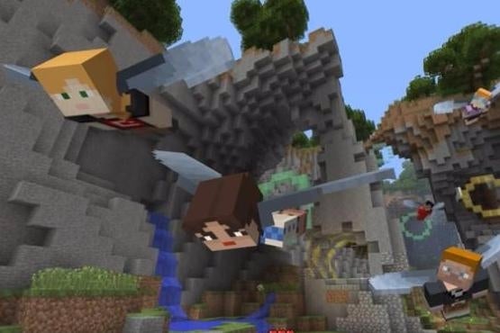 Consoleversie Minecraft krijgt gratis Glide minigame